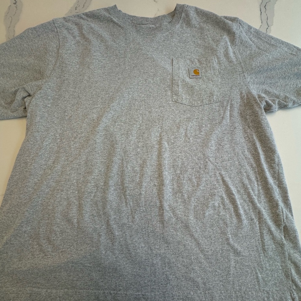 Carhartt Light Gray T Shirt - Picture 3 of 5